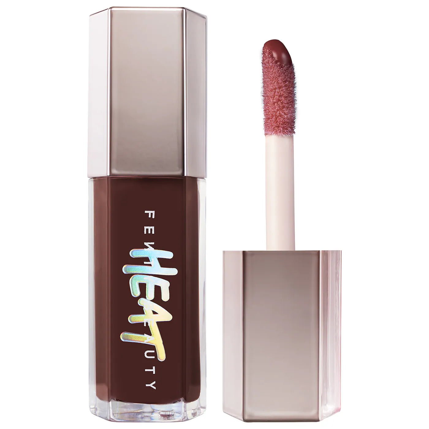 Imagen de Gloss Bomb Heat Universal Lip Luminizer + Plumper original de Fenty Beauty, maquillaje tipo Lip Gloss, disponible en The Good Girl El Salvador