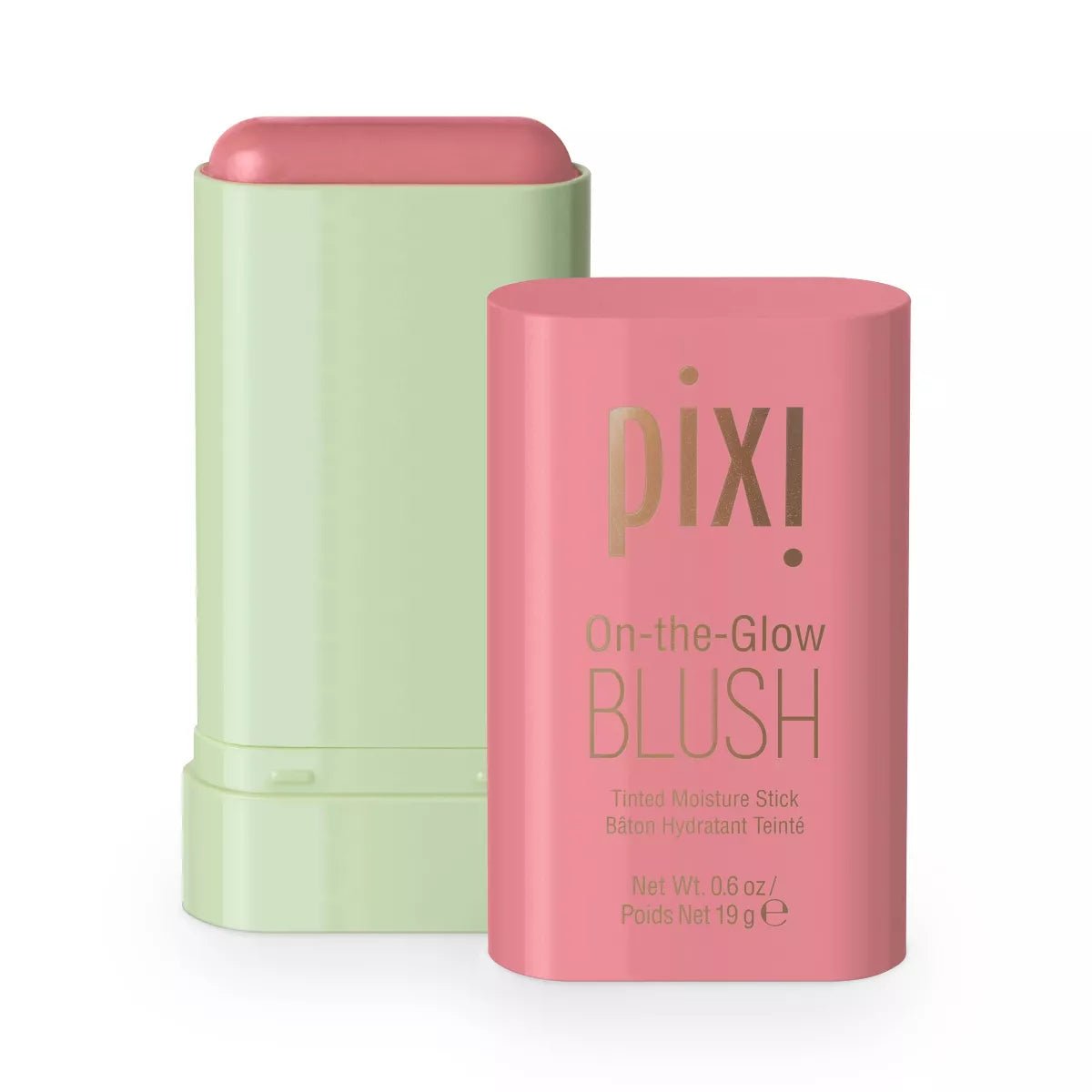 Imagen de On - the - Glow Blush Tinted Moisture Stick original de Pixi Beauty, maquillaje tipo Blush en barra, disponible en The Good Girl El Salvador