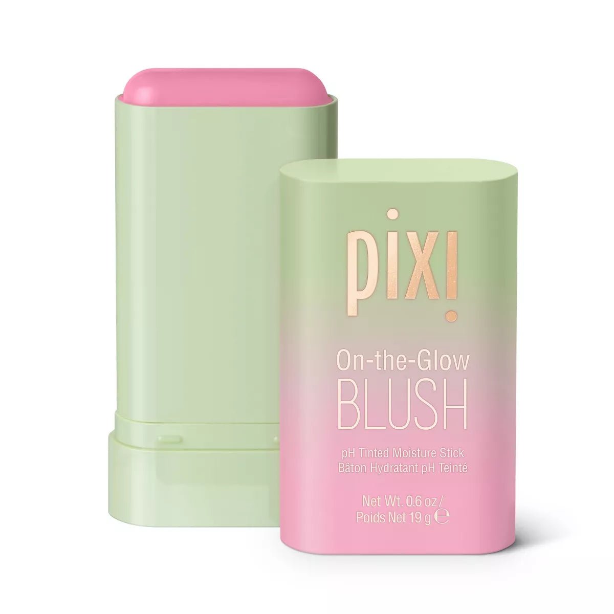 Imagen de On - the - Glow Blush Tinted Moisture Stick original de Pixi Beauty, maquillaje tipo Blush en barra, disponible en The Good Girl El Salvador