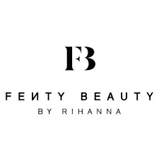 Logo oficial de fenty beauty - Maquillaje original disponible en El Salvador en The Good Girl