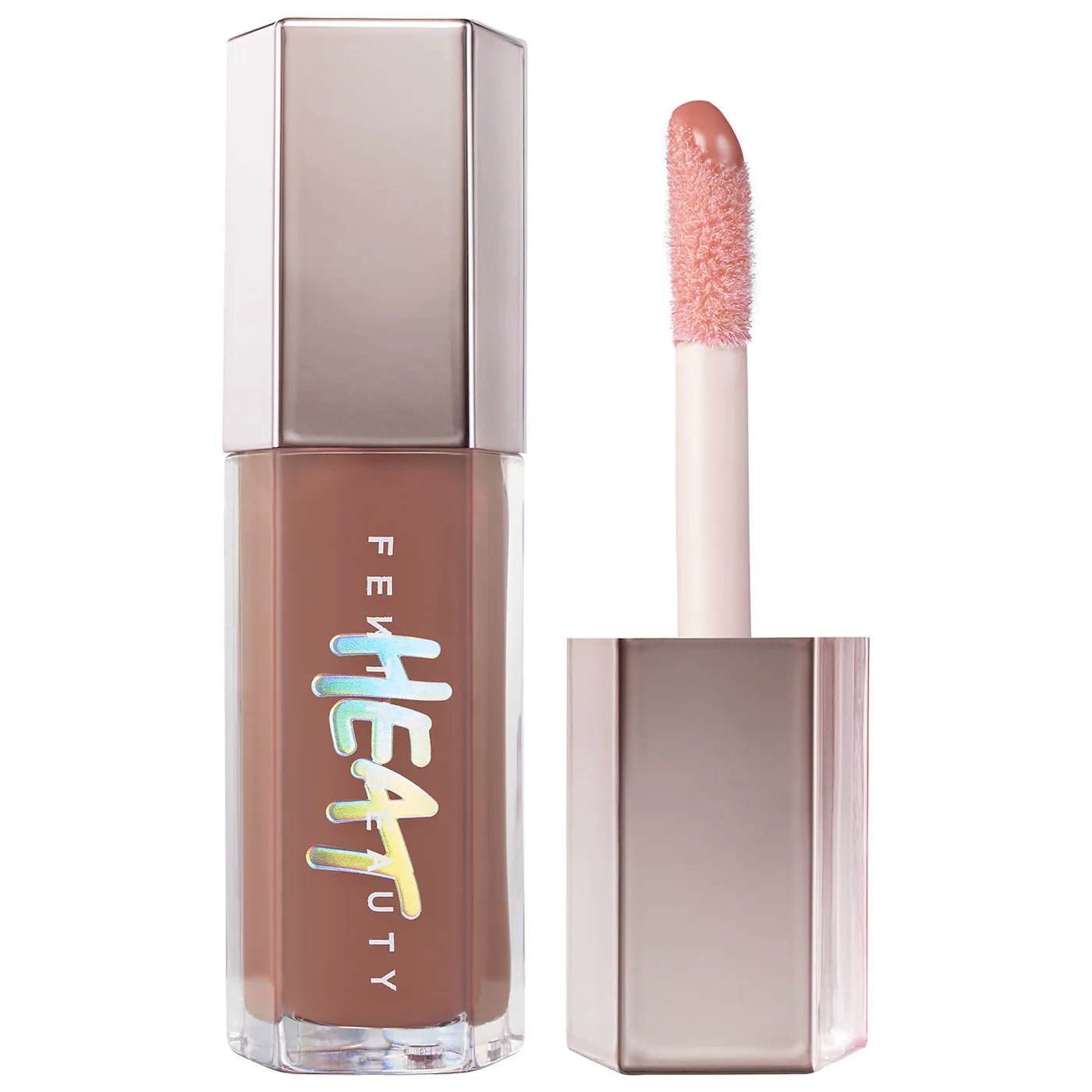 Imagen de Gloss Bomb Heat Universal Lip Luminizer + Plumper original de Fenty Beauty, maquillaje tipo Lip Gloss, disponible en The Good Girl El Salvador