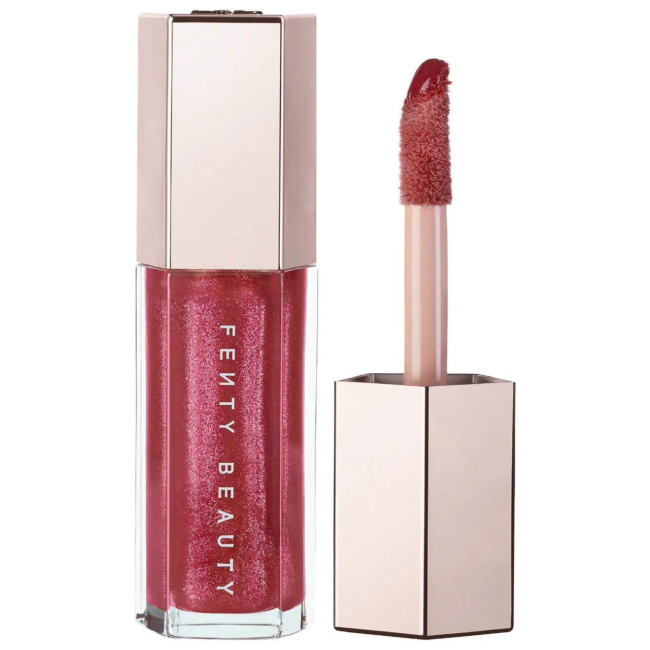 Imagen de Gloss Bomb Universal Lip Luminizer original de Fenty Beauty, maquillaje tipo Lip Gloss, disponible en The Good Girl El Salvador