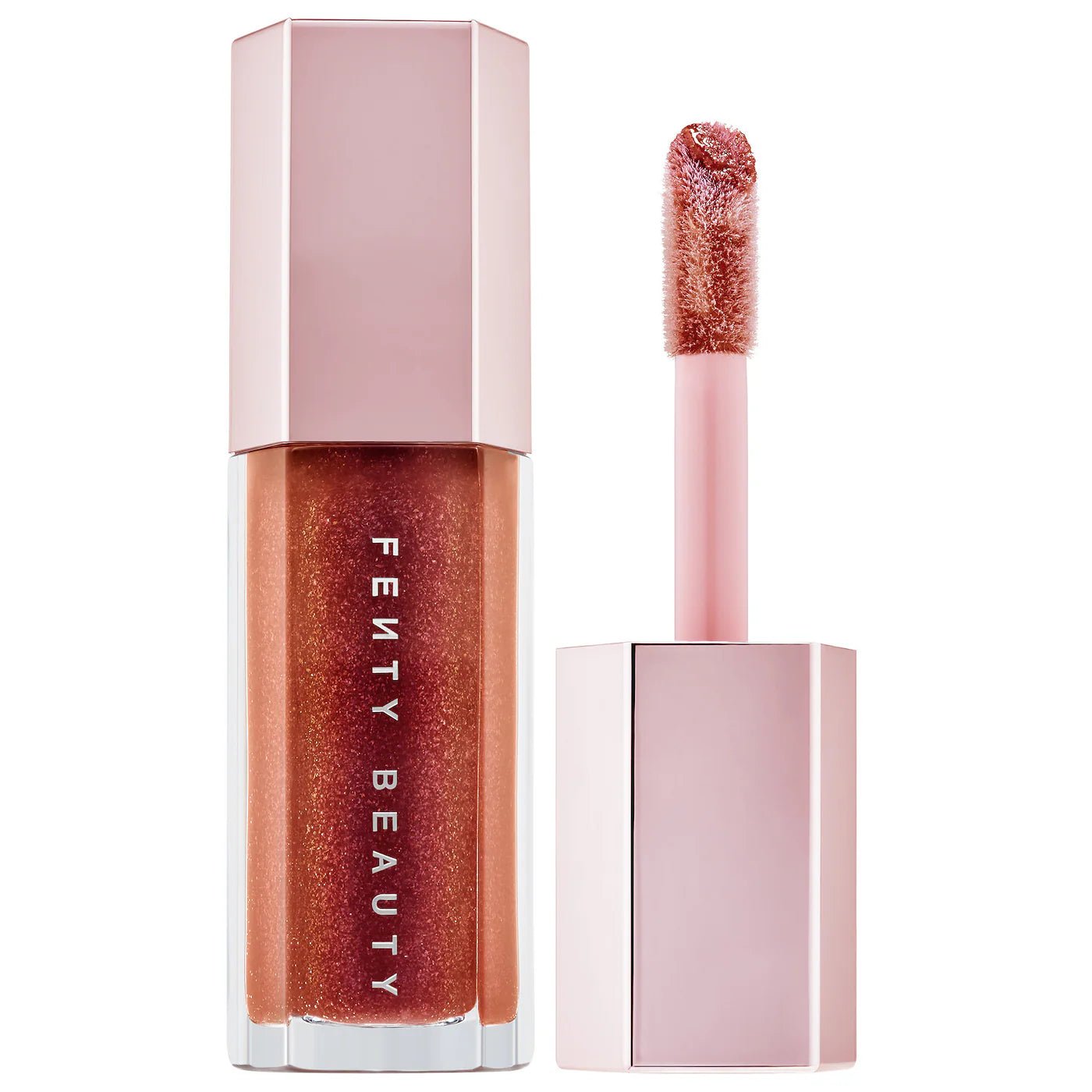 Imagen de Gloss Bomb Universal Lip Luminizer original de Fenty Beauty, maquillaje tipo Lip Gloss, disponible en The Good Girl El Salvador