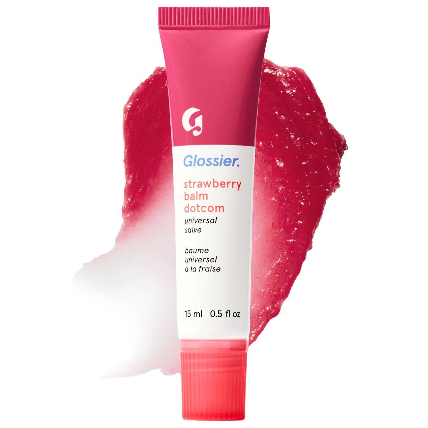Imagen de Balm Dotcom Lip Balm and Skin Salve original de Glossier, maquillaje tipo Lip Balm, disponible en The Good Girl El Salvador