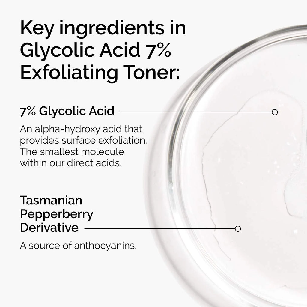 Mini Glycolic Acid 7% Exfoliating Toner