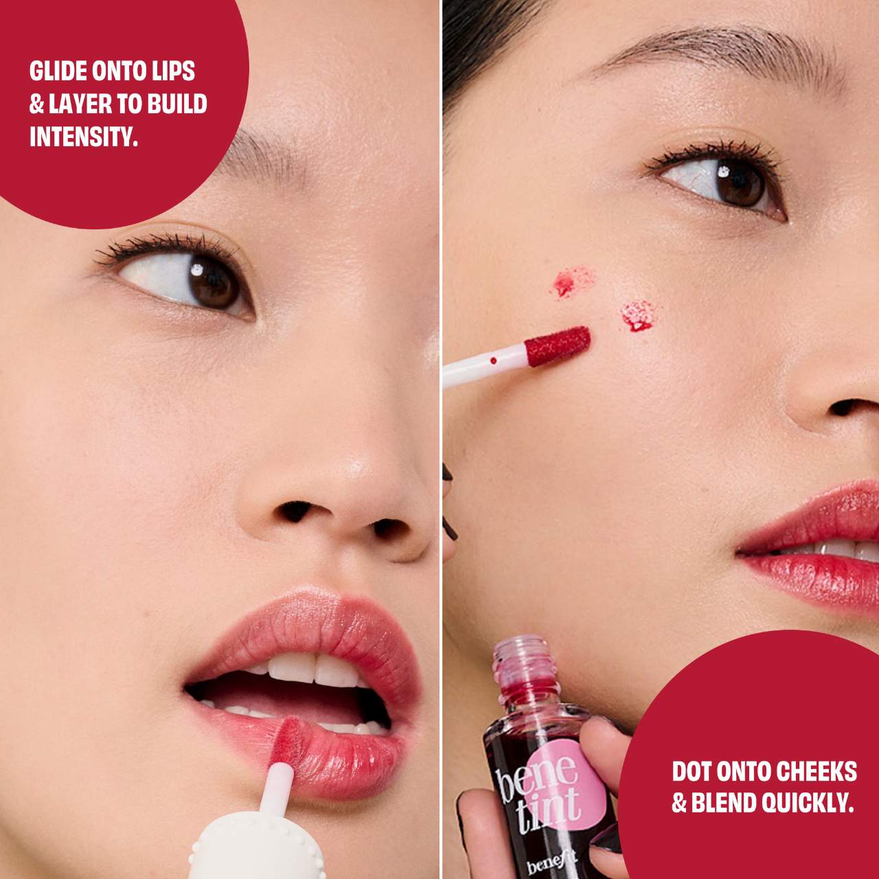 Benetint Liquid Lip + Cheek Blush Stain