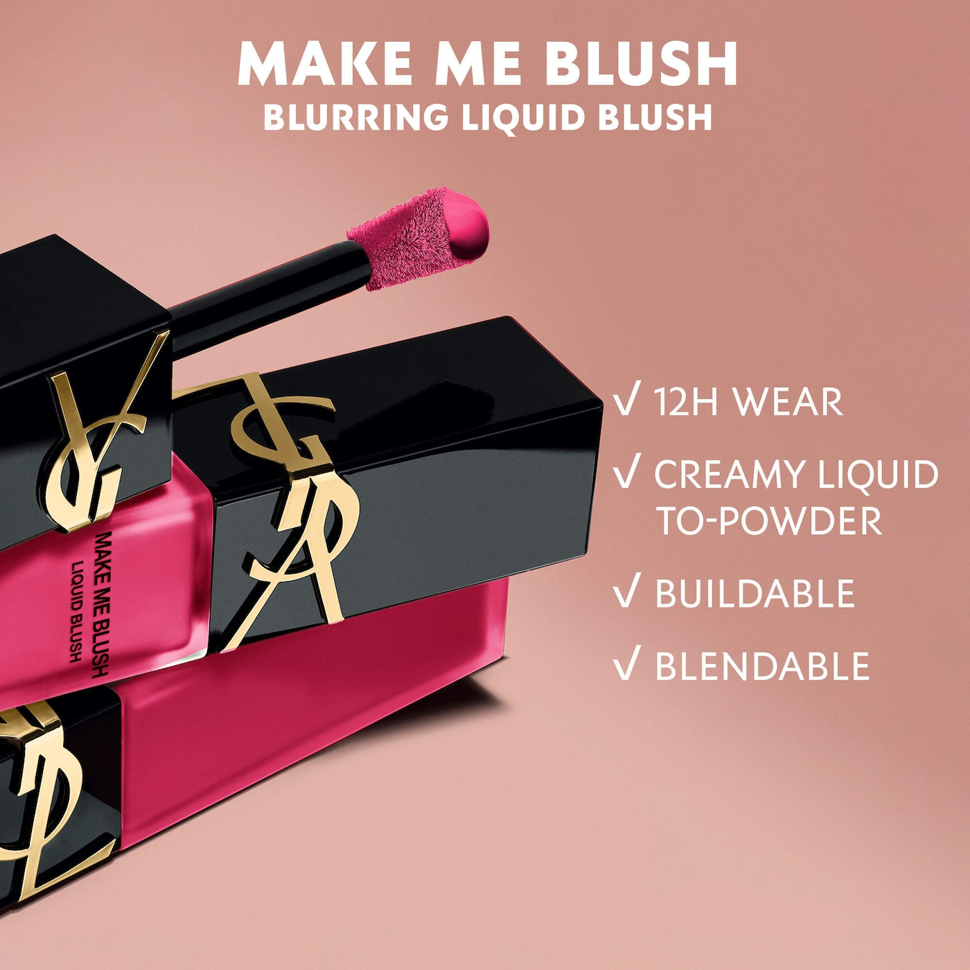 Make Me Blush 12H Blurring Liquid Blush