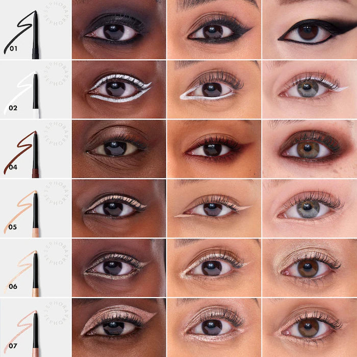 12HR Colorful Waterproof Retractable Eyeliner
