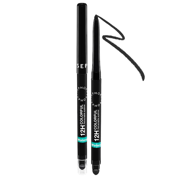 12HR Colorful Waterproof Retractable Eyeliner