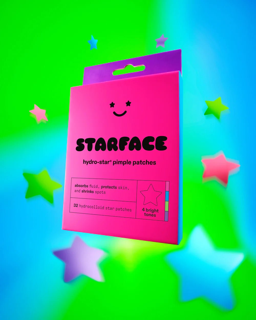 Imagen de Starface Hydro - Star Pimple Patches + Refillable Compact original de Starface, maquillaje tipo Acne Patches, disponible en The Good Girl El Salvador