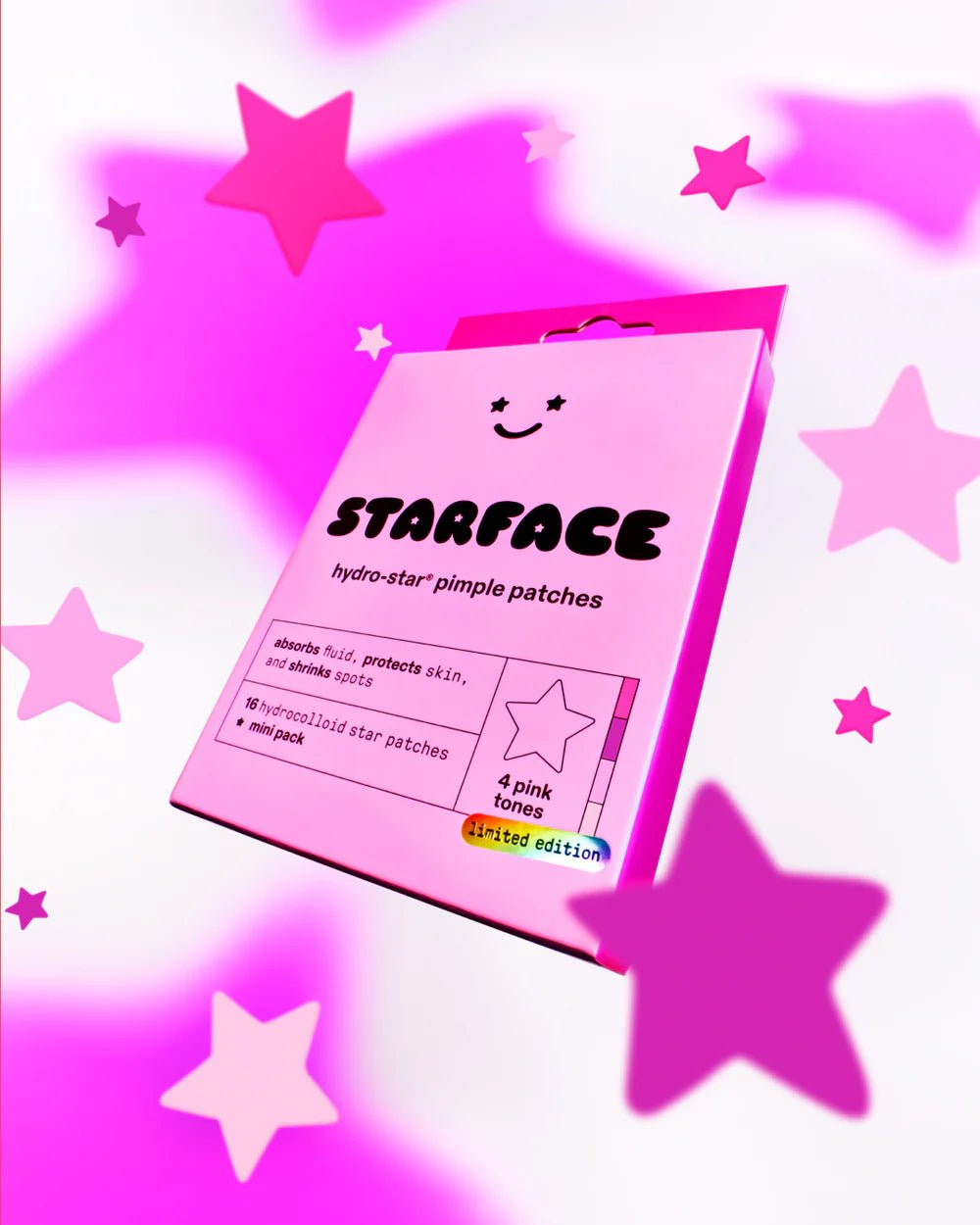 Imagen de Starface Hydro - Star Pimple Patches + Refillable Compact original de Starface, maquillaje tipo Acne Patches, disponible en The Good Girl El Salvador
